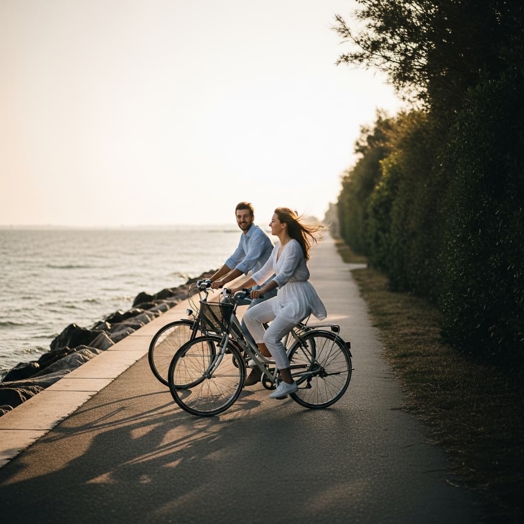 Lido Island Bike Tour: Beach, Coastline & Cinema